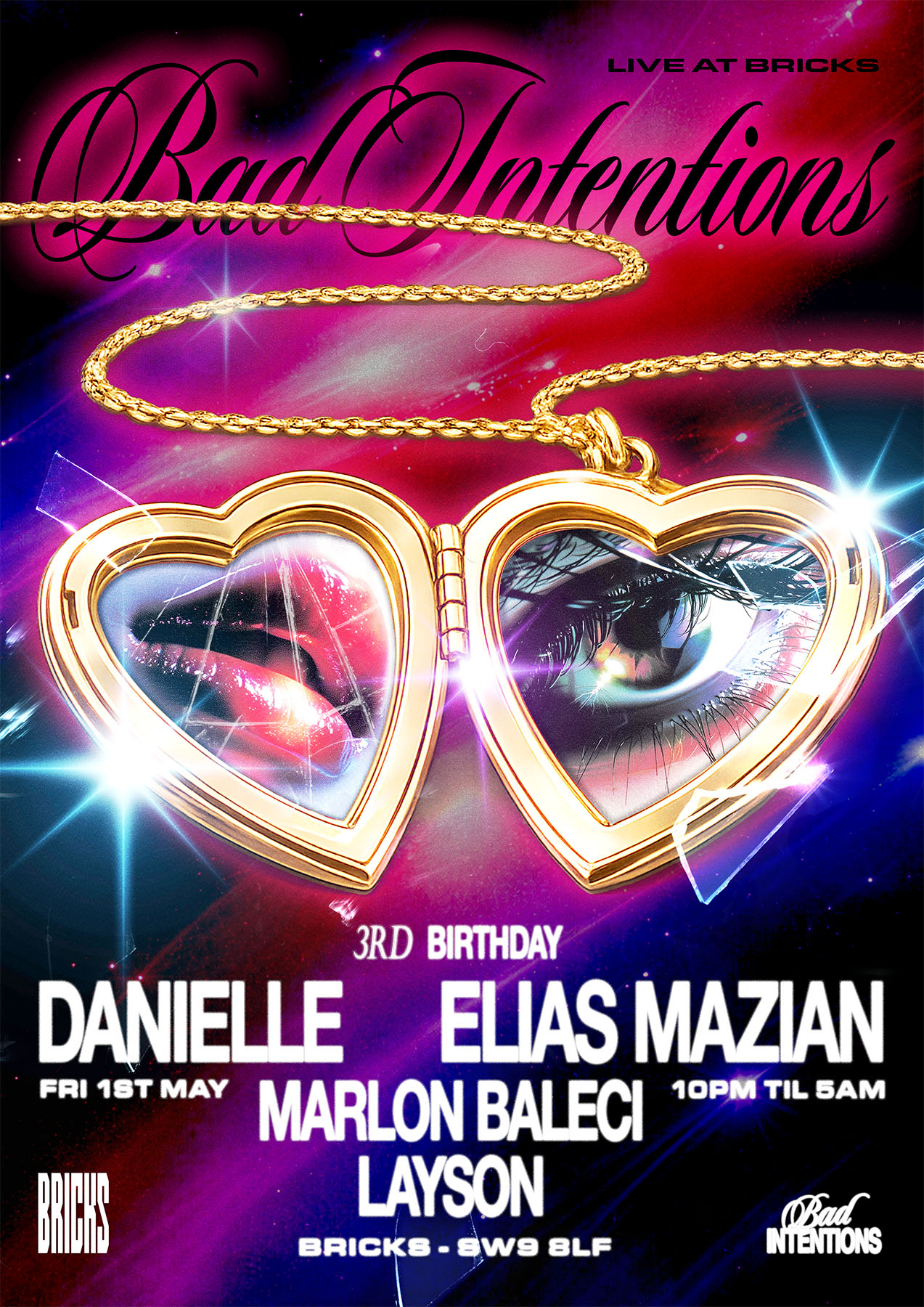 Bad Intentions: Danielle, Elias Mazian, Marlon Baleci, Layson