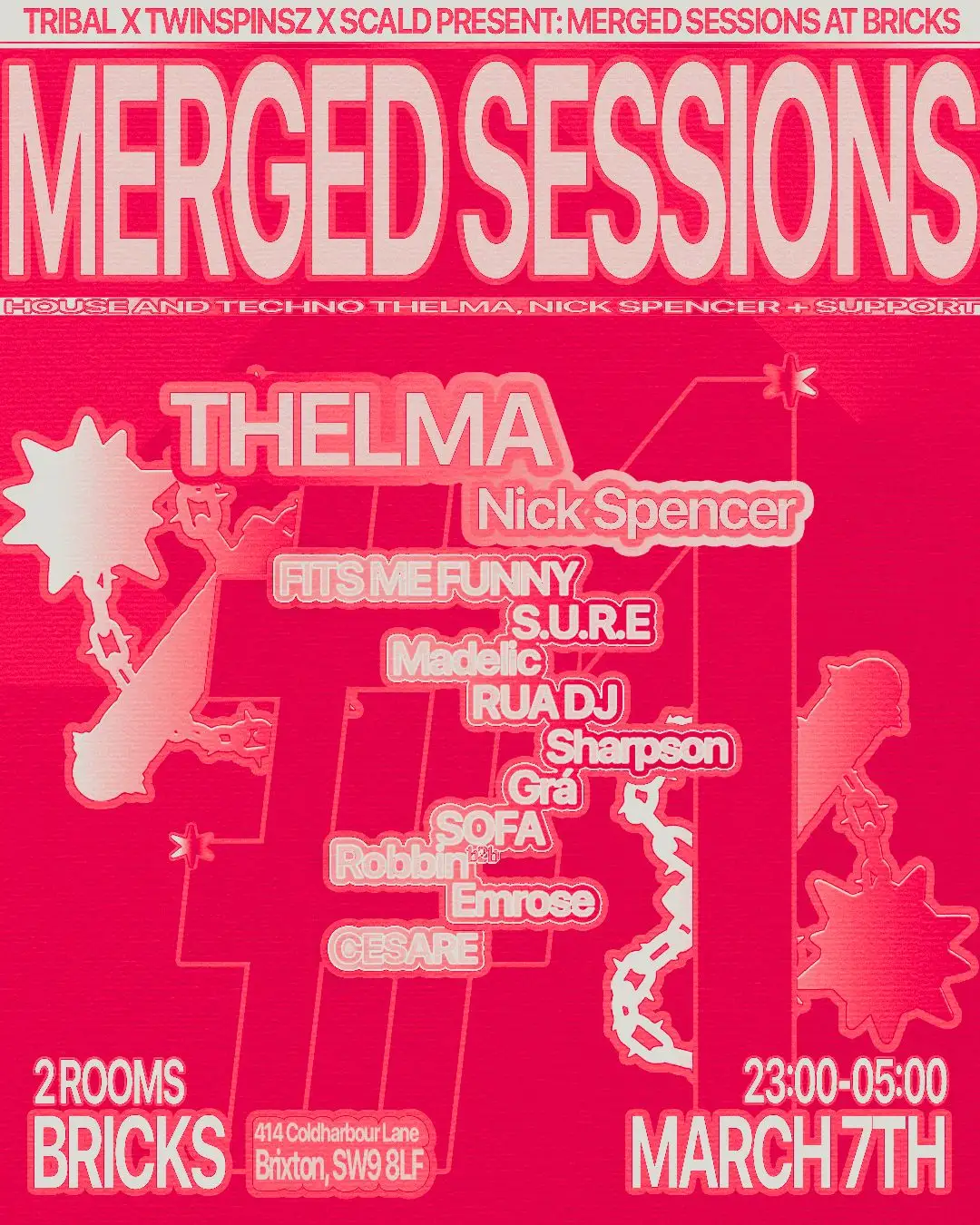 Merged Sessions: THELMA, Nick Spencer, FITS ME FUNNY