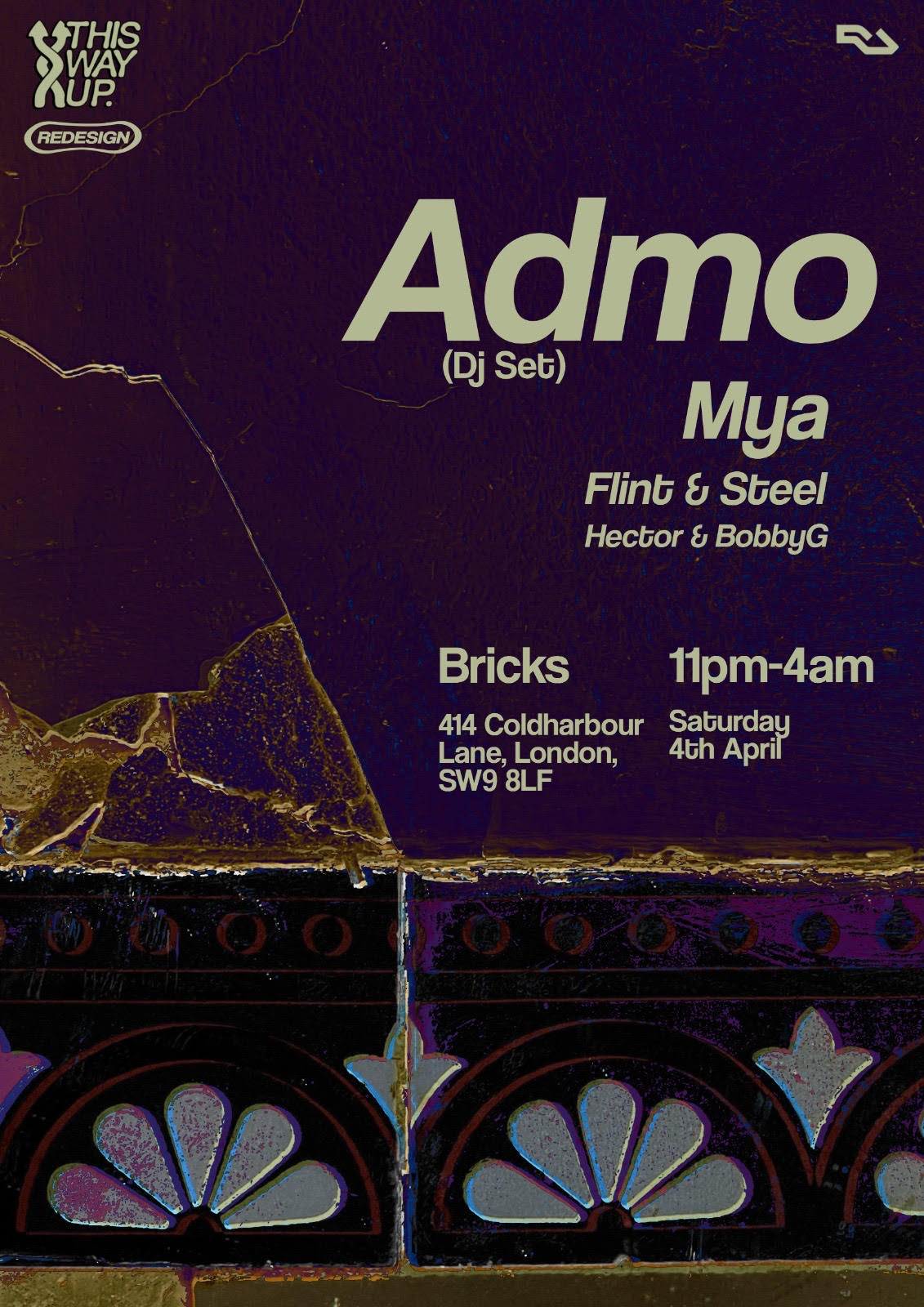 Redesign x This Way Up presents Admo 