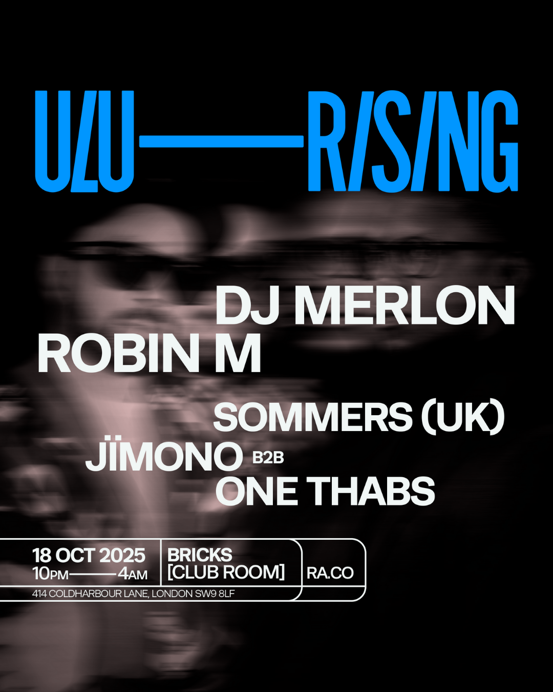 ULU RISING: DJ MERLON (SA), ROBIN M, SOMMERS, ONE THABS, JÏMONO