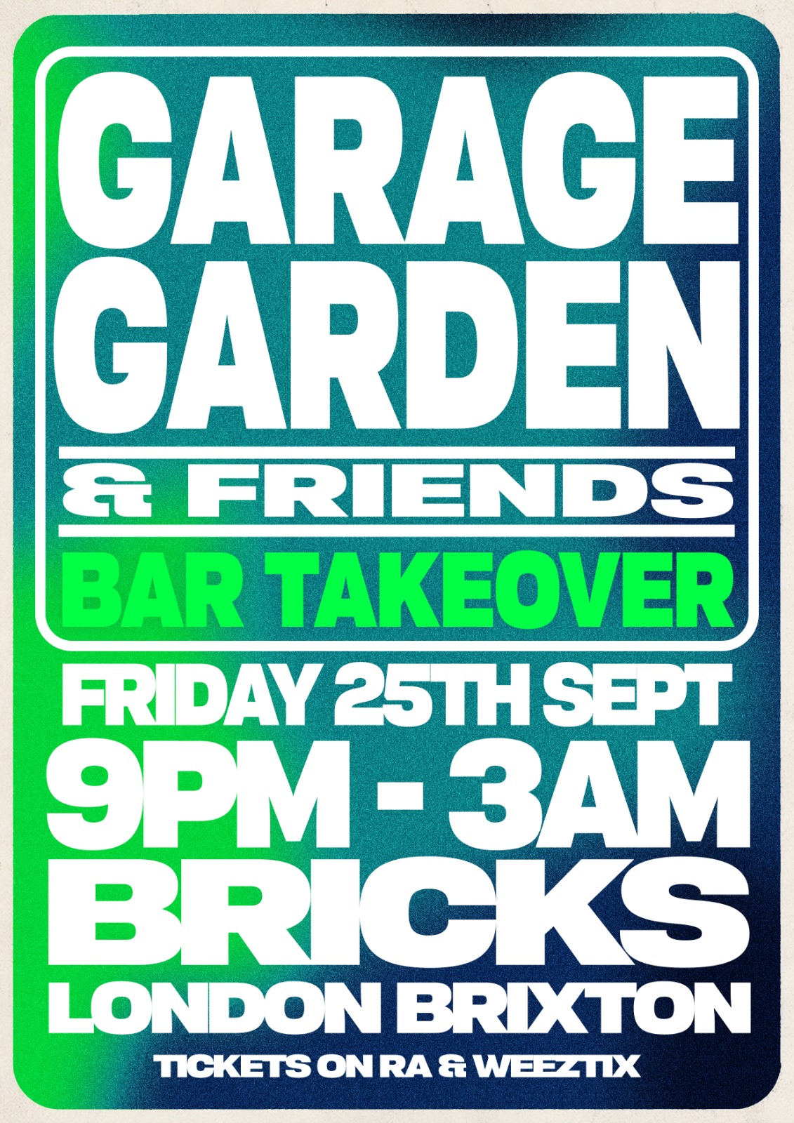 Garage Garden & Friends
