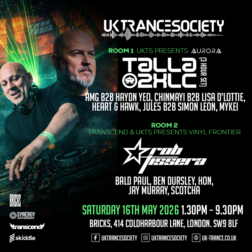 UK Trance Society presents: Aurora w/ Talla 2XLC & Rob Tissera