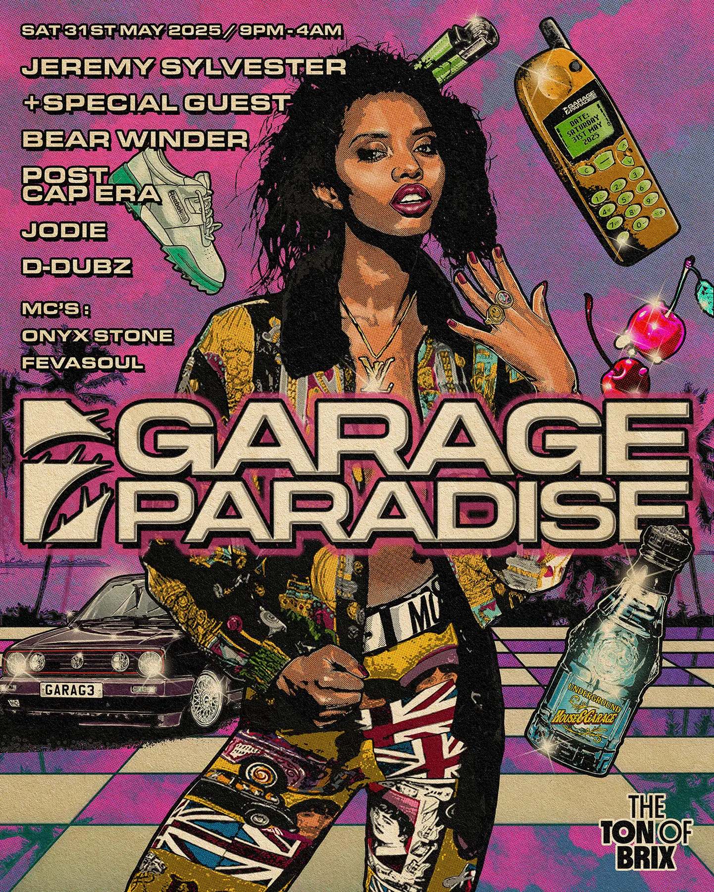 Garage Paradice w/ Jeremy Sylvester, Bear Winder, Post Cap Era + More