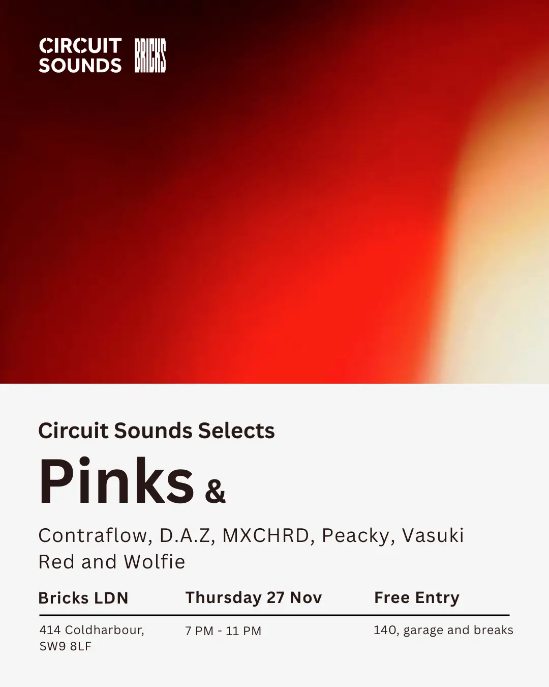 Circuit Sounds Selects: Pinks