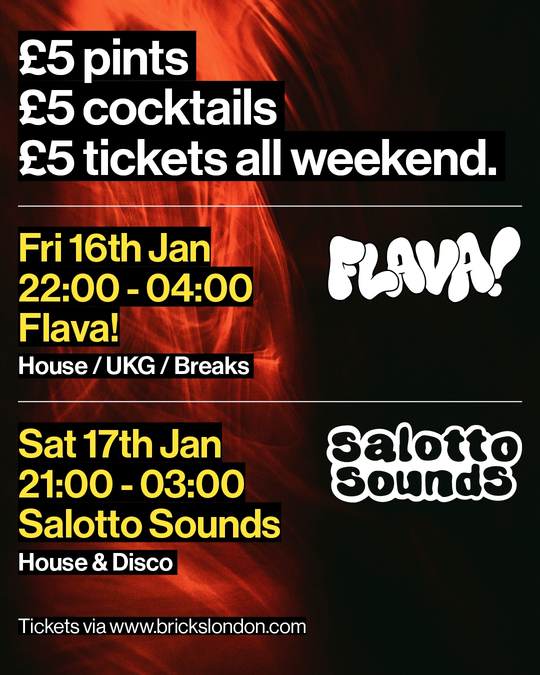 Flava! | Bricks Payback Weekender